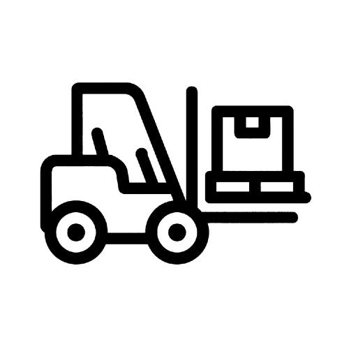 Icon symbolizing intralogistics