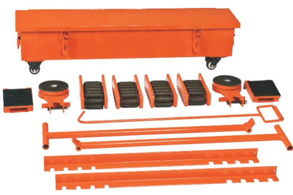 Heavy-duty skate set with roller modules