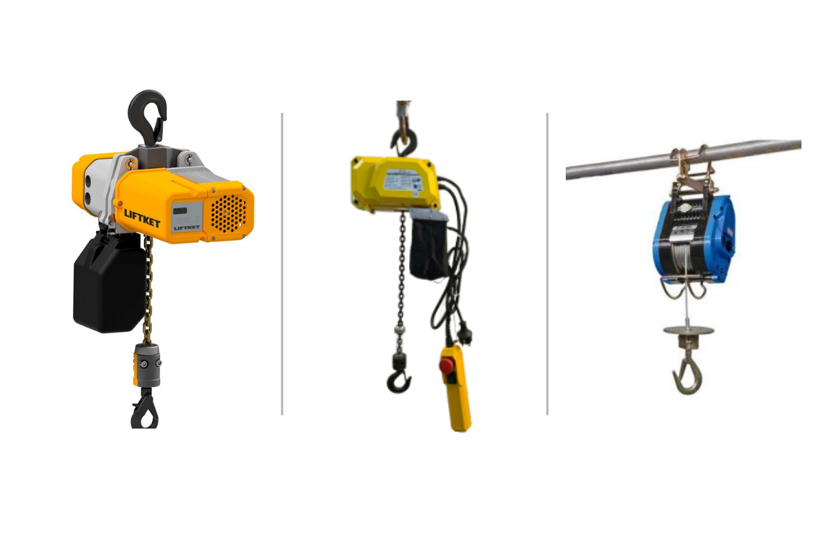 Electric hoists from SHT – electric chain hoist, electric wire rope hoist
