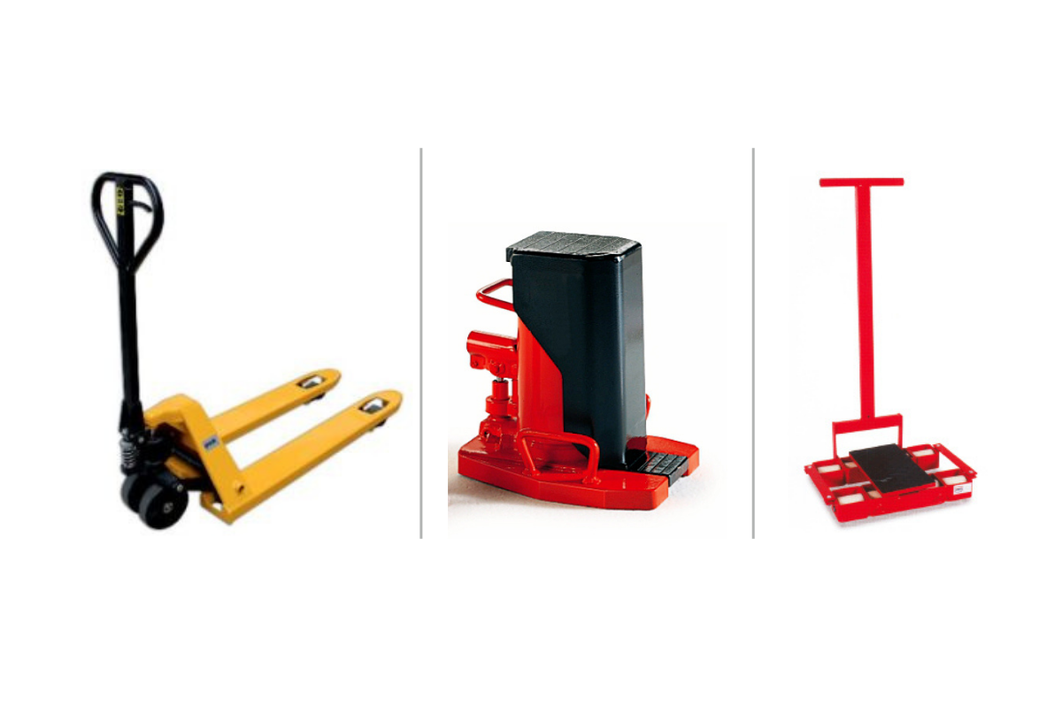 Material handling – pallet jacks and jacks