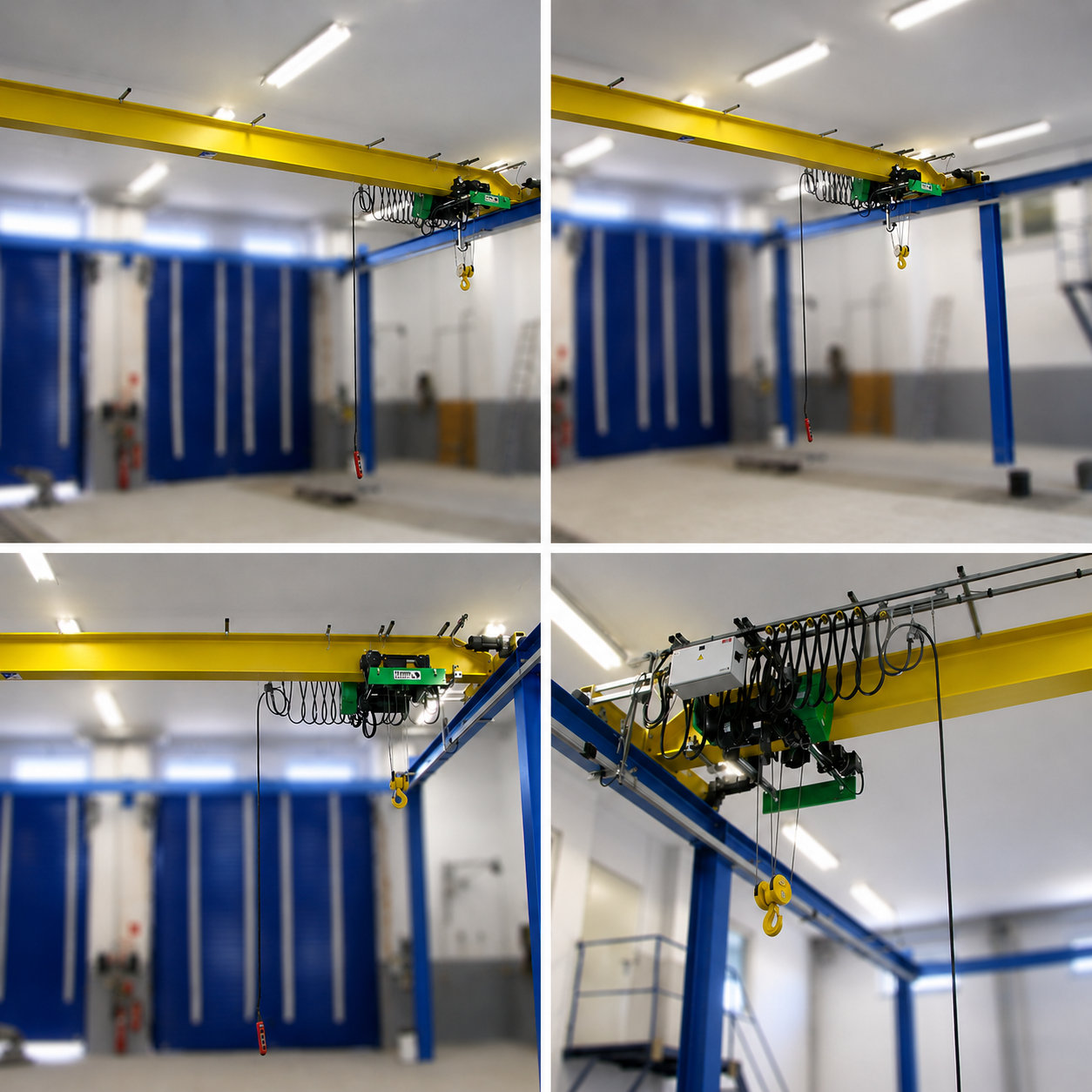 Special gantry crane for construction site use – Strabag project
