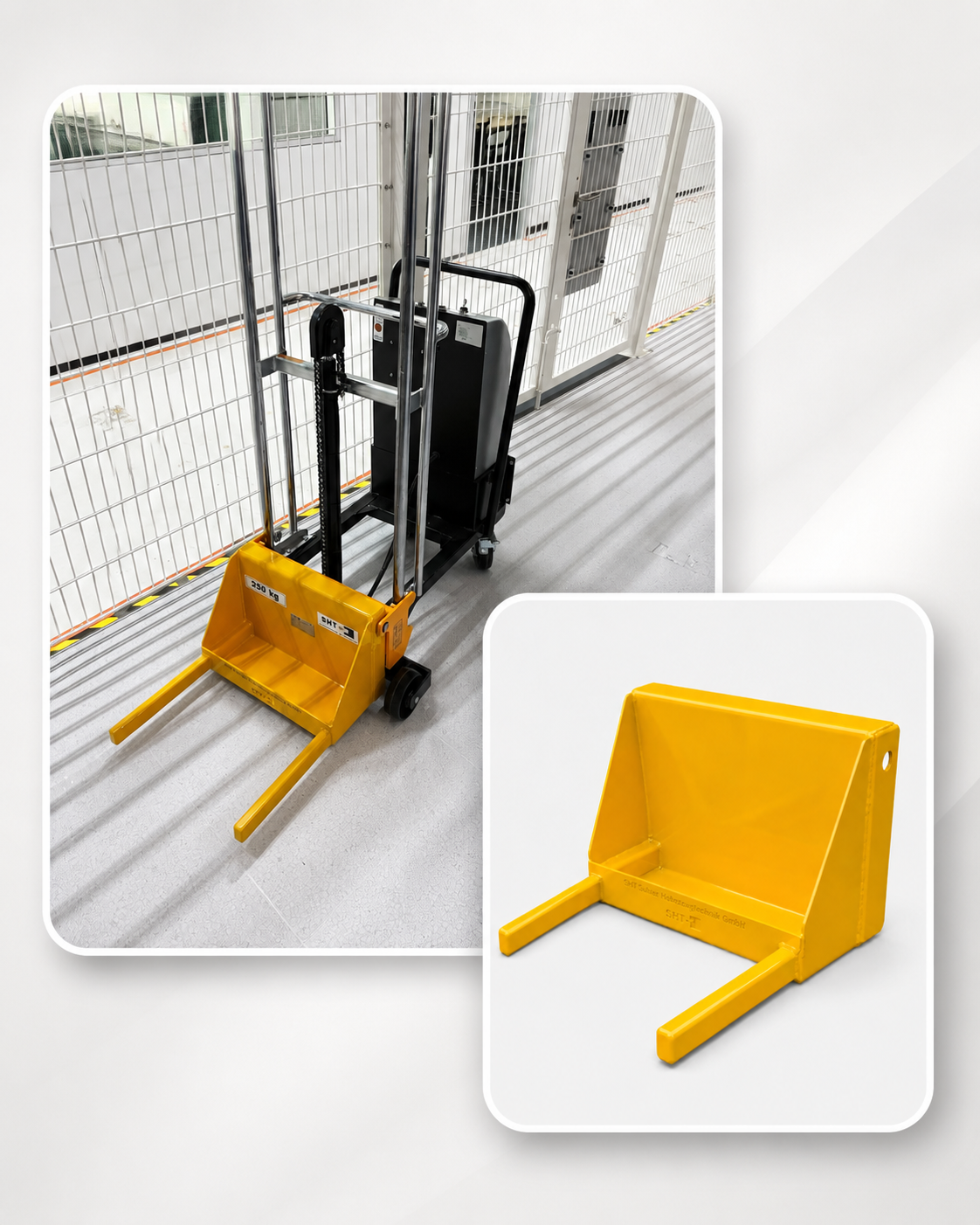 Custom forklift forks