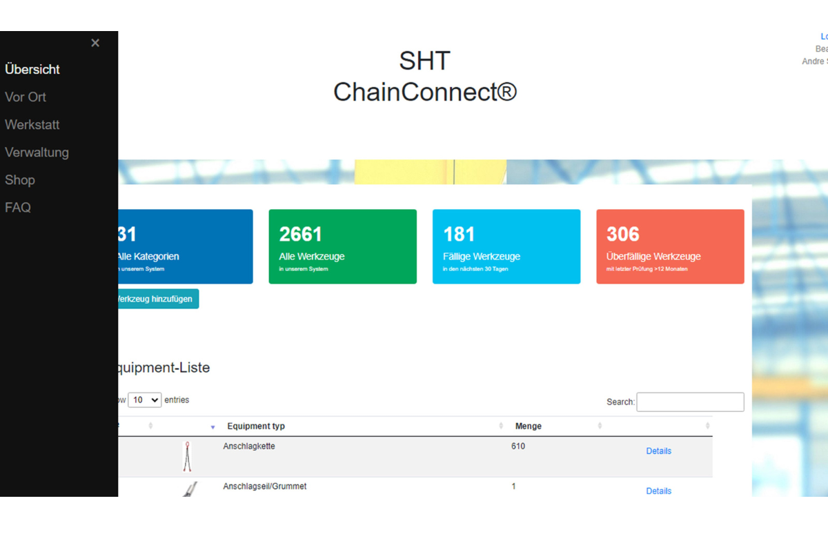Chainconnect ERP system