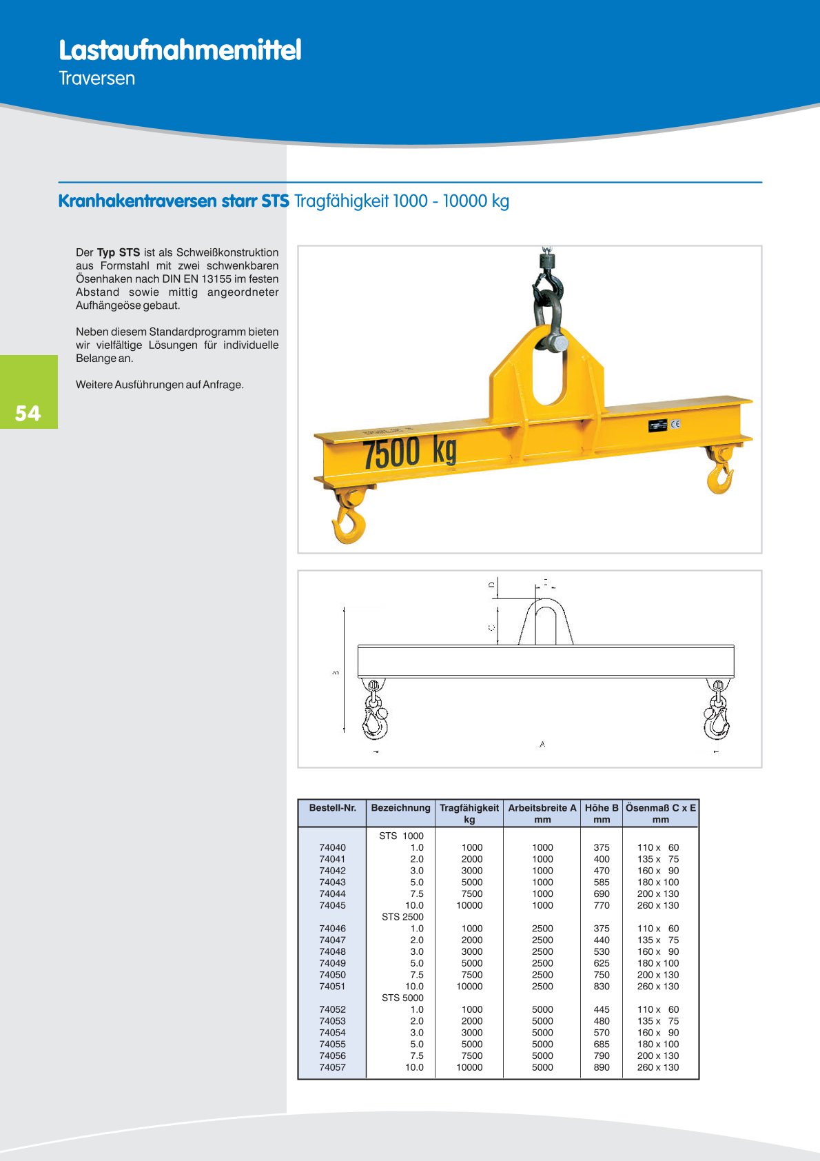 DAHS Produktkatalog
