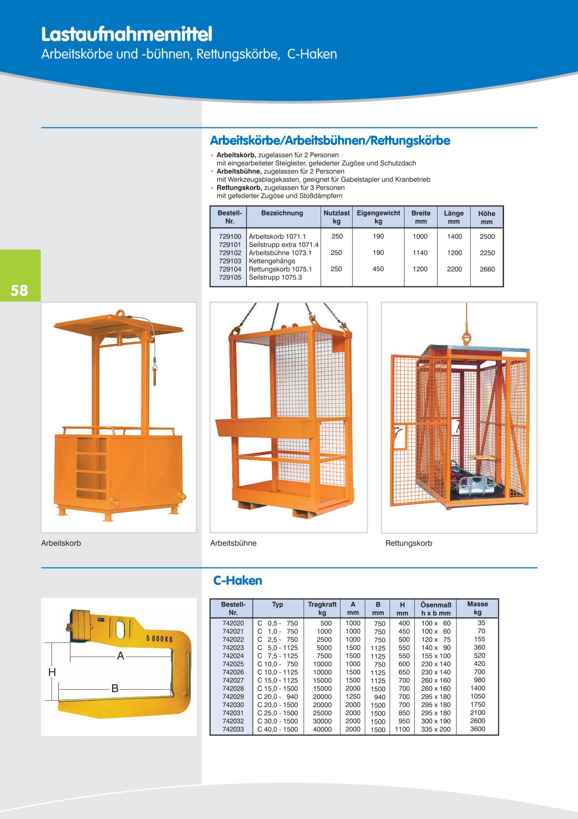 DAHS Produktkatalog