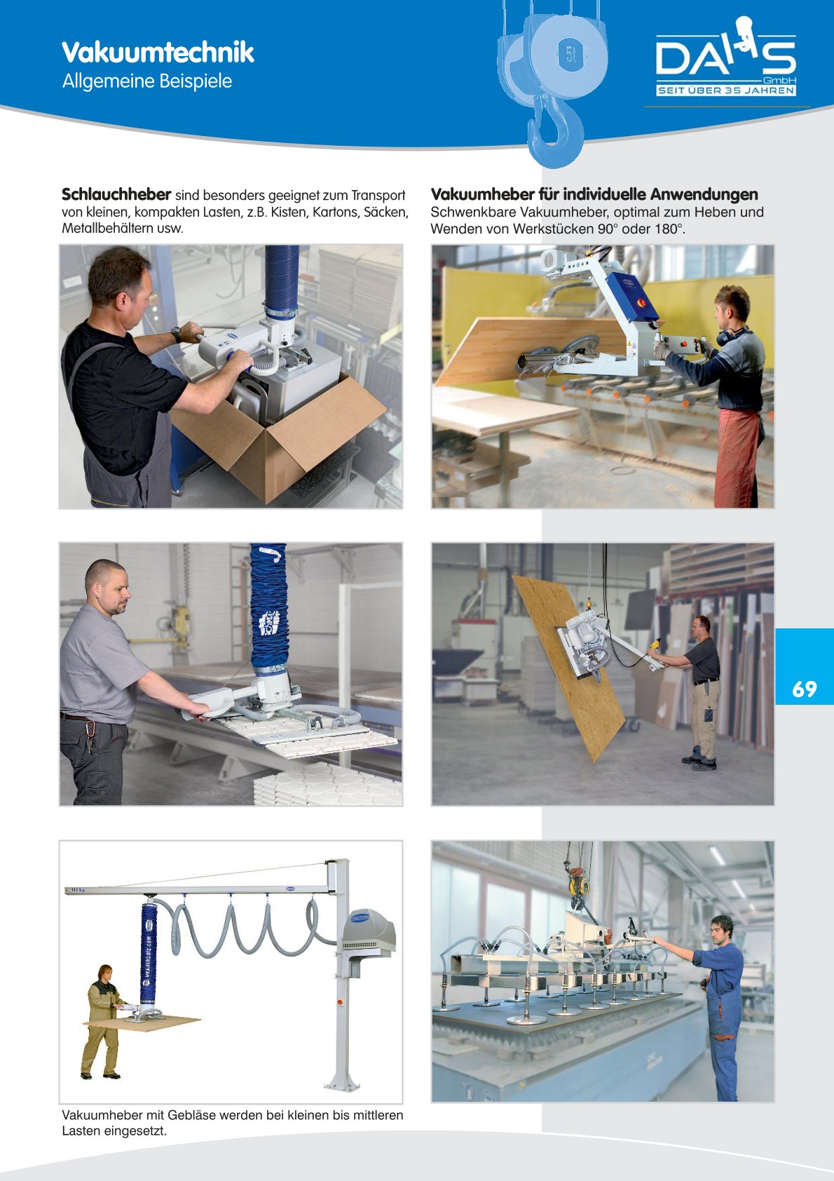 DAHS Produktkatalog