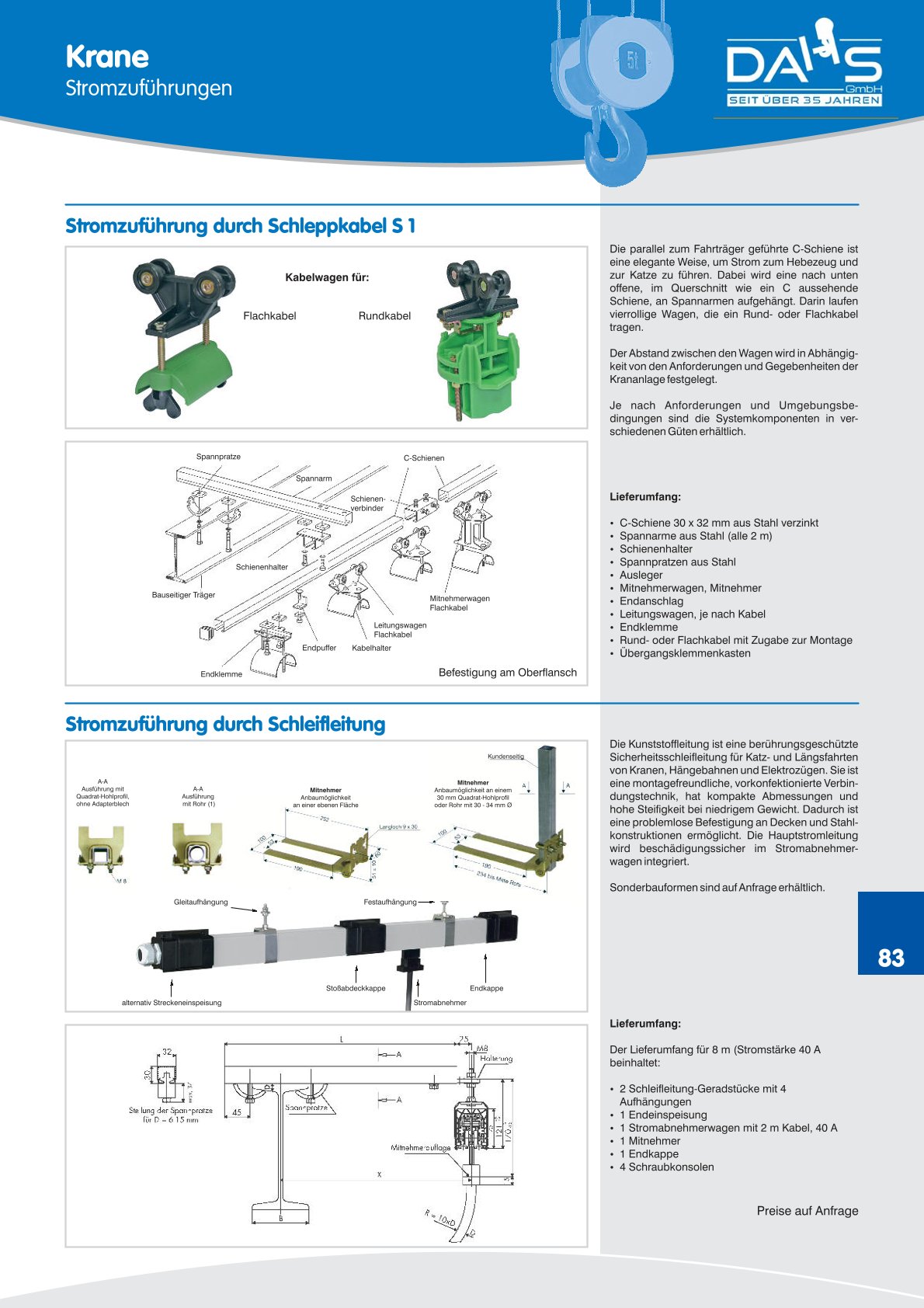 DAHS Produktkatalog